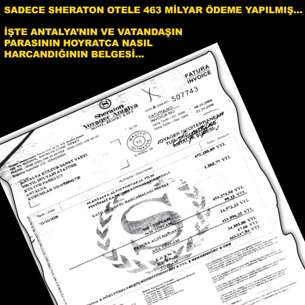  Antalya Belediyesinde Büyük Yangın