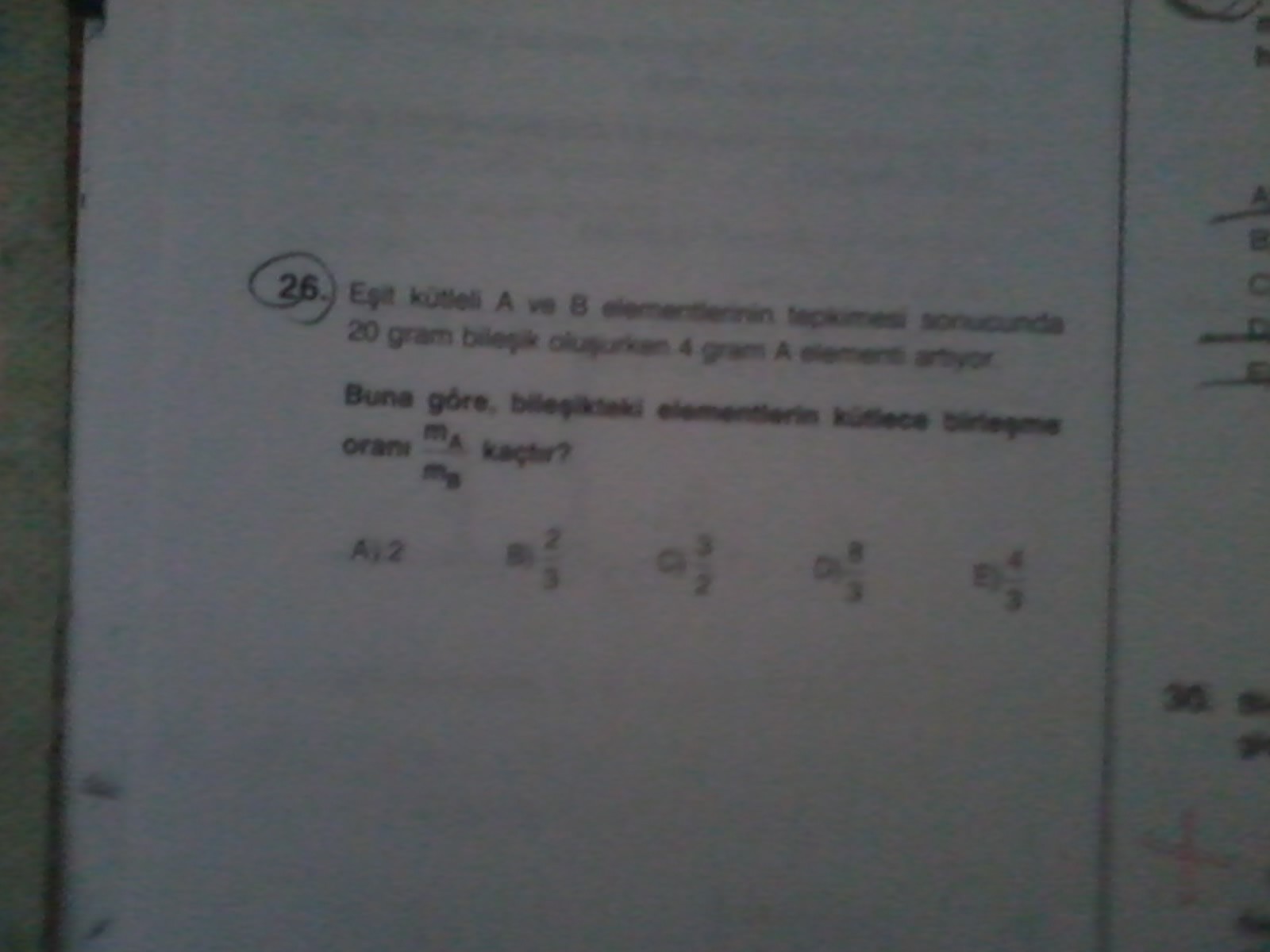  YGS-LYS SAYISAL YAPAMADIĞIM SORULAR