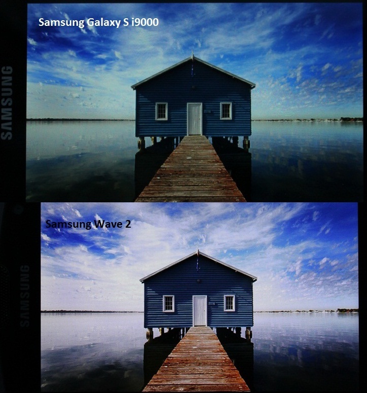  Super AMOLED vs Super Clear LCD