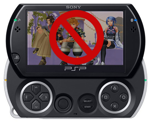 No Kingdom Hearts: Birth By Sleep For PSP Go Owners
