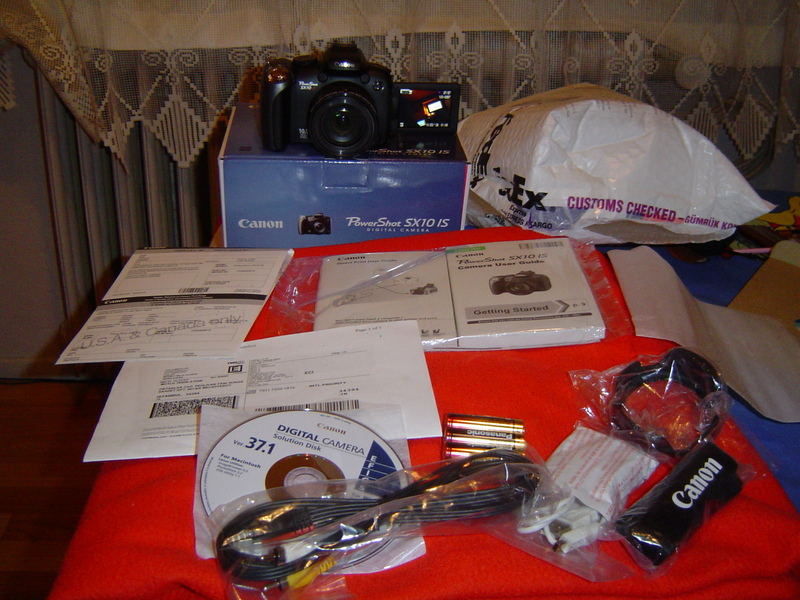  CANON POWERSHOT SX1 IS ve SX10 IS