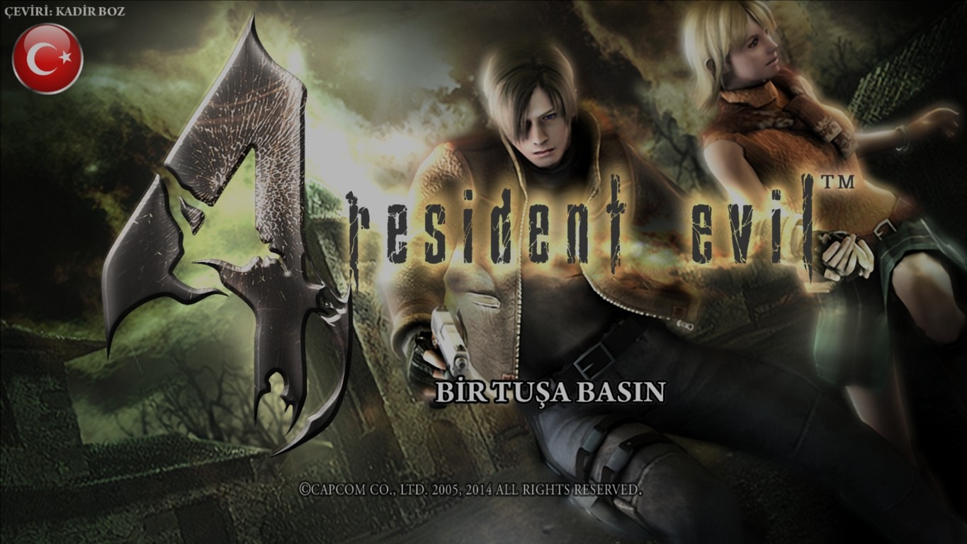 Resident Evil 4 UHD Türkçe yama V2 + HD PROJECT V3