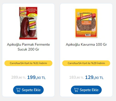 CarrefourSa Kart'la; indirimi yakala