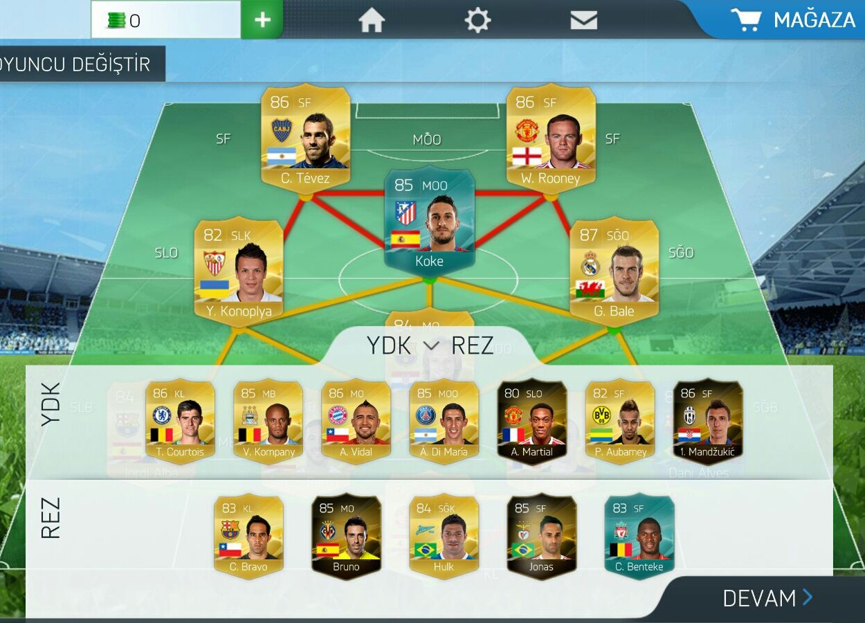  FIFA 16 Ultimate Team [ANDROID ANA KONU]