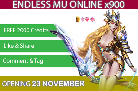 [AD] Endless MU Online | x150, x900 | No FO, No Max | Opening 31 October