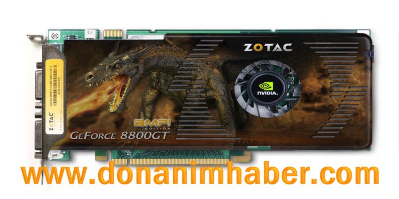  ## ZOTAC'dan 1GB Bellekli GeForce 8800GT Yolda ##