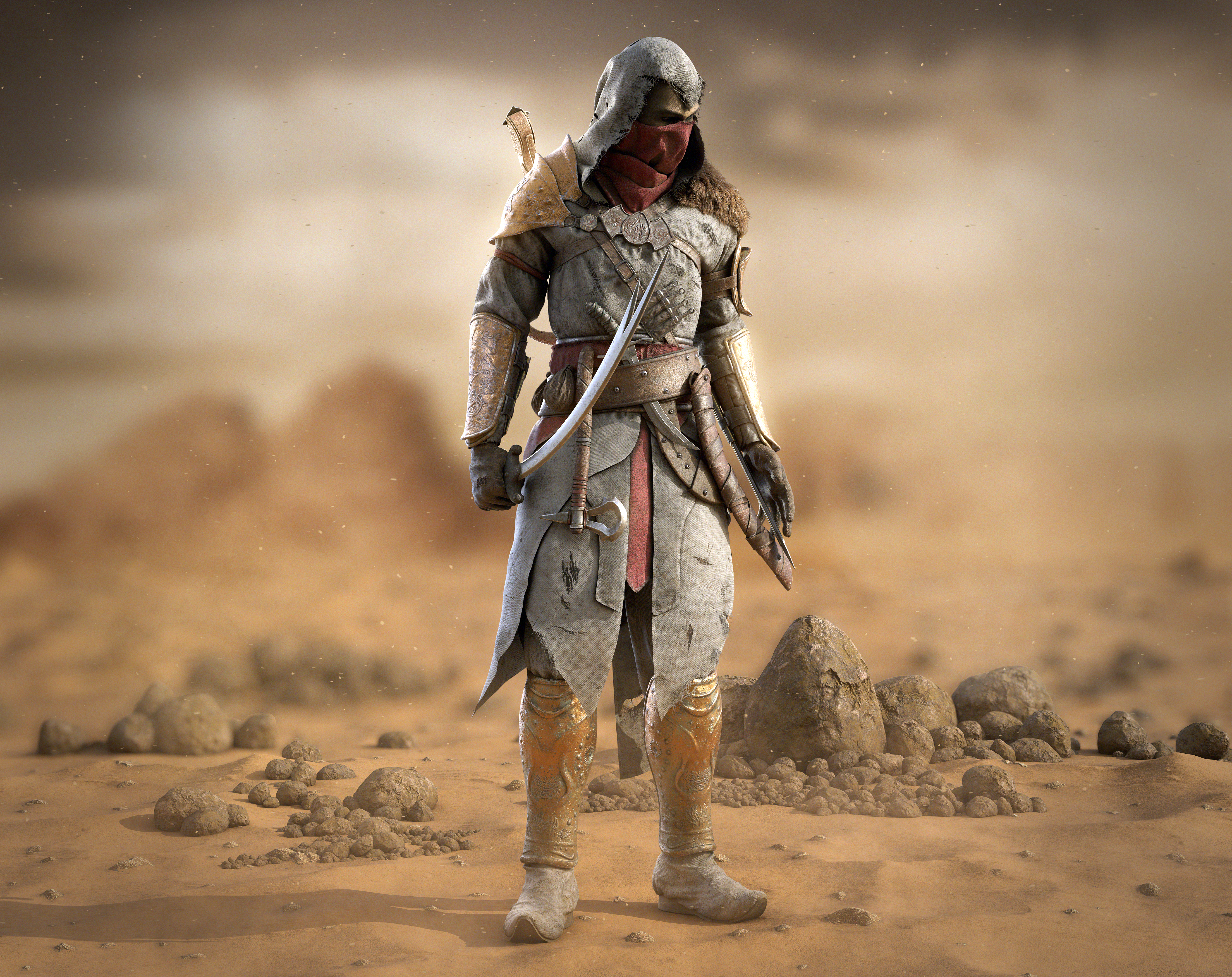 Assassin's Creed Karakteri Çalışması - Osmanlı Suikastçisi