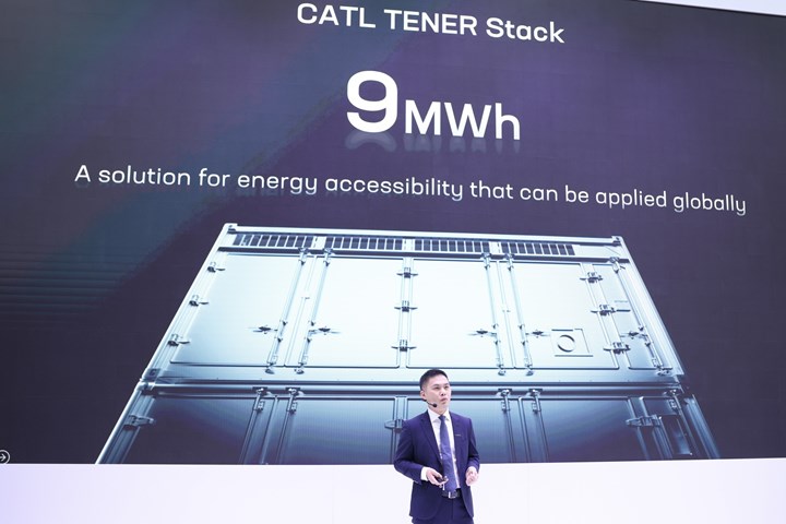 CATL, dünyanın ilk 9 MWh enerji depolama sistemini tanıttı