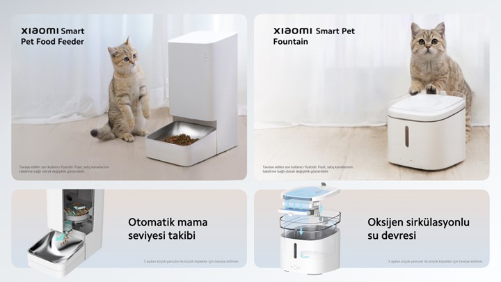 Xiaomi, akıllı evcil hayvan ürünlerini Türkiye'de satışa sundu