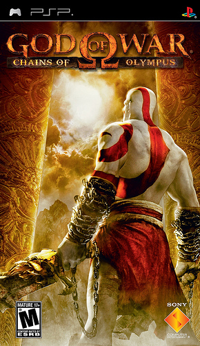  God of War: Chains of Olympus /// Kratos - Face Of The Ghost of Sparta