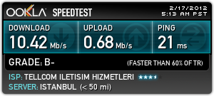  İnternet Hızı Değil İndirme Hızı ?