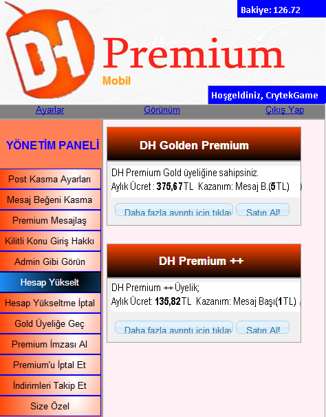 DH Premium zammına isyan ediyorum !