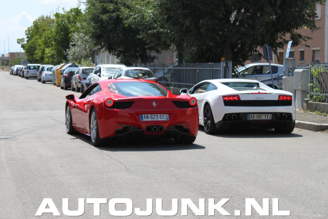  LAMBORGHINI LP 560 Vs FERRARI F458 ITALIA