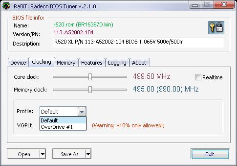  O\C: ATI X1800 ve X1900 için 2D\3D BIOS Mode (RESİMLİ)