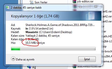  Gigabit ethernet için ne yapmalıyım?