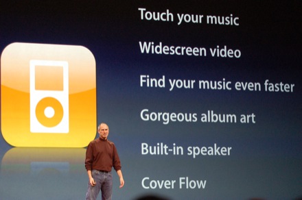  Apple'dan Rakiplerine Gözdağı: Phone meets iPod&Palm:iPhone