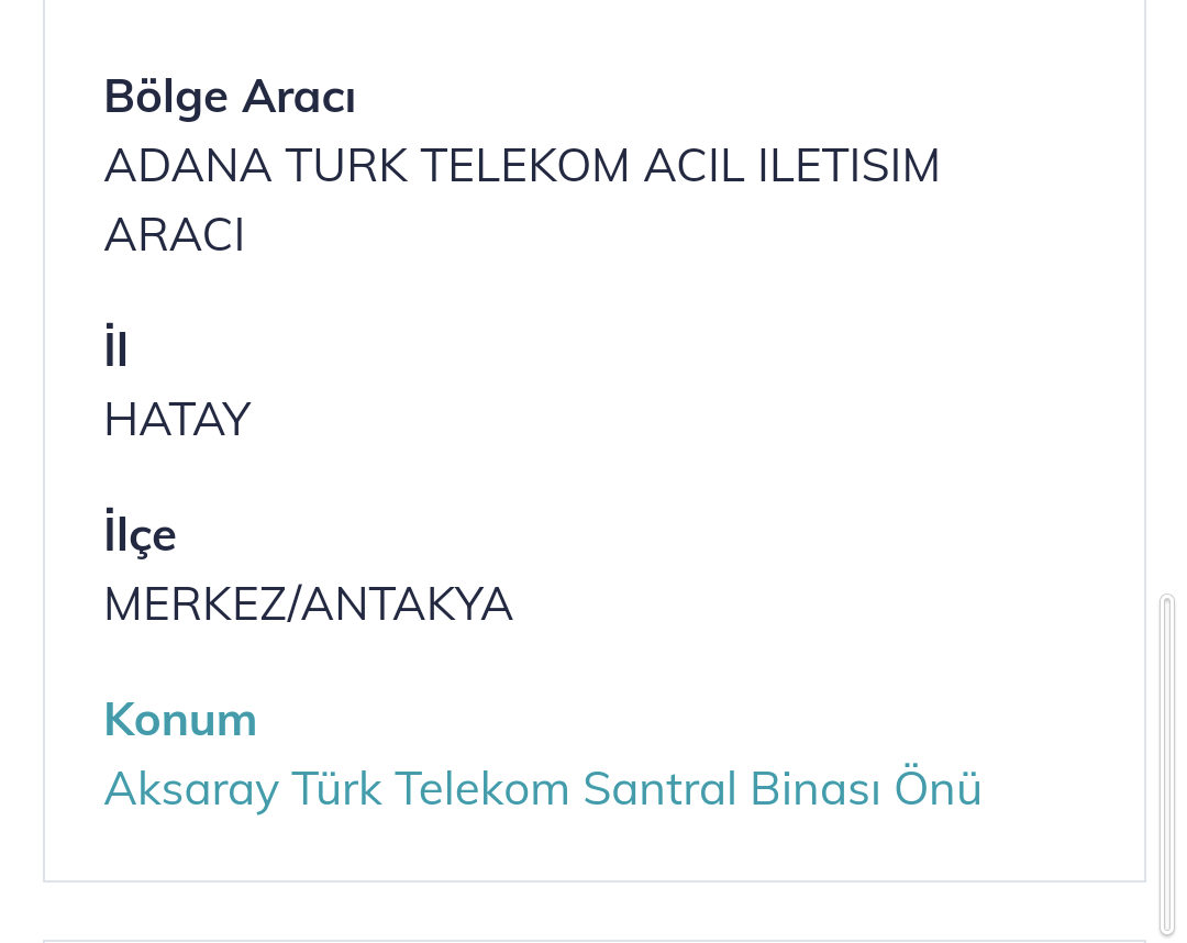 DEPREM BÖLGESİNDE MOBİL ALTYAPININ GÜNCEL DURUMU HAKKINDA