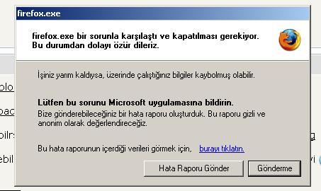  'Program Sonlandırılıyor' Hataları