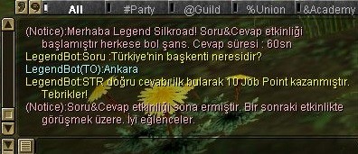  Legend Silkroad Avar (110 Cap) Free Silk