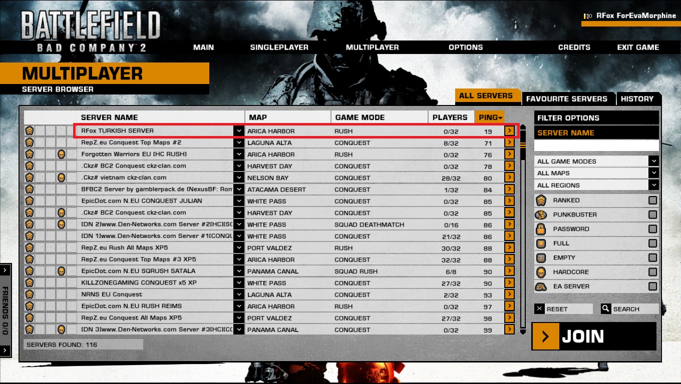  Battlefield Bad Company 2 [ NEXUS Rfox Türkiye Serverimiz Açılmıştır],