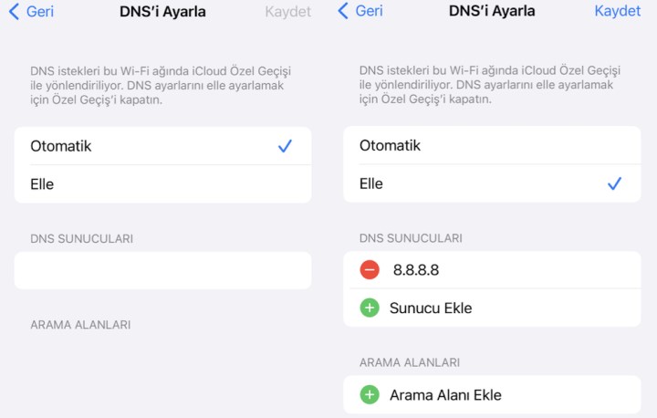 DNS ayarları değiştirme nasıl yapılır? PC, Android ve iPhone DNS değiştirme