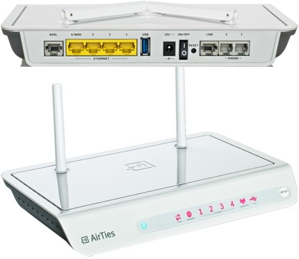  Satılık Airties 6271 2 VoIP Portlu Kablosuz ADSL2+ Modem