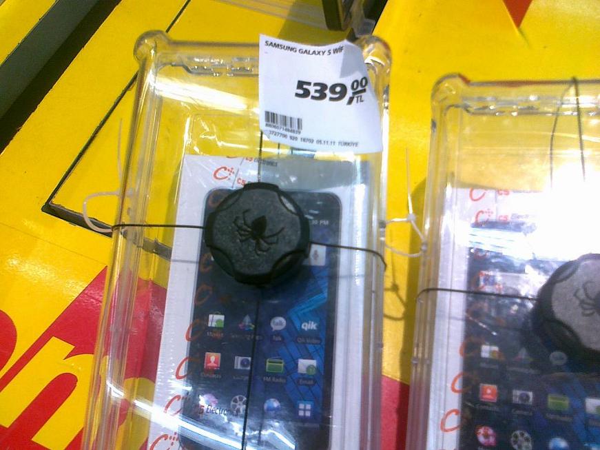 Samsung Galaxy S 539 TL (Telefon olmayan model)