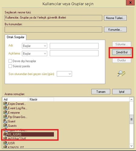  Windows Iss ile ftp sunucu şifreli bağlantı sorunu