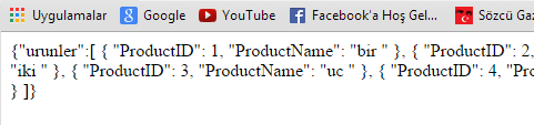  asp.net json serializer küçük bir yardım