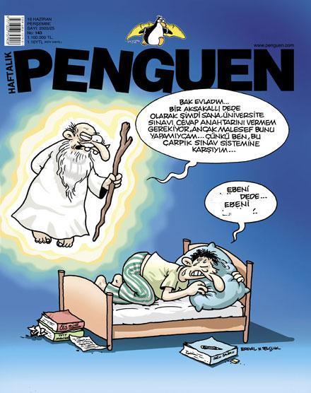  gece gece yarıldım gülmekten-penguen