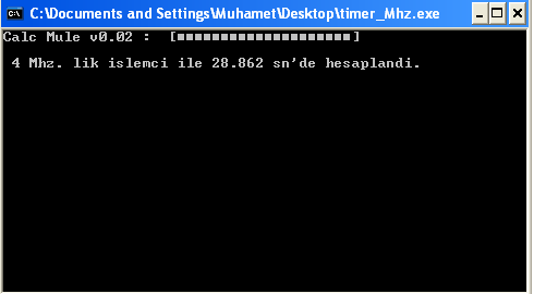 16 çekirdek destekli İşlemci Test Programı (v09a-1.@EczaNet-Xeon2689-14.971sn.)