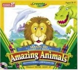  Crayola Amazing Animals For Kids 3 boyutlu çocuk boyama kitabı