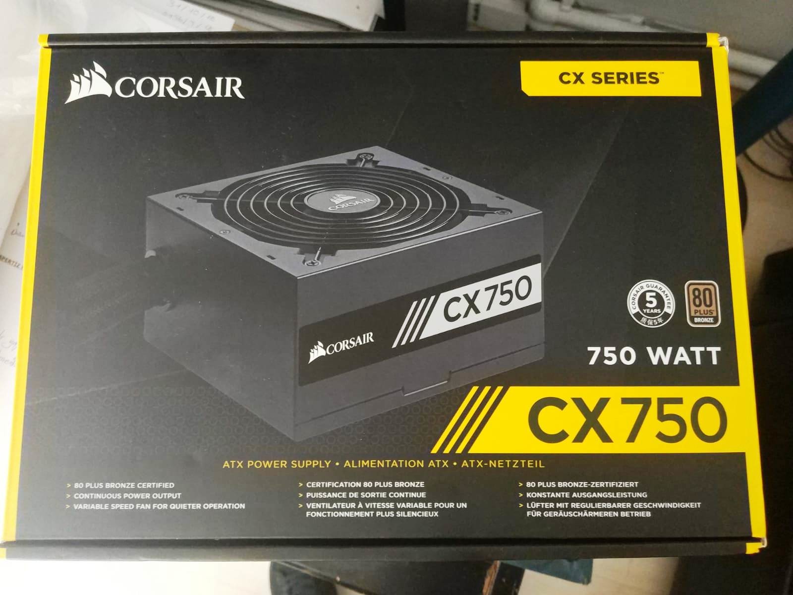 Corsair CX 750W V2