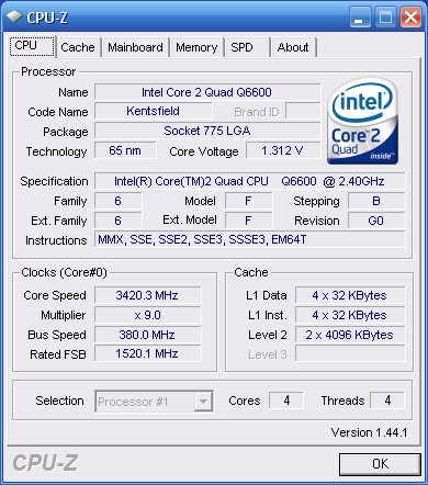  Asus Striker II Formula - Overclocking