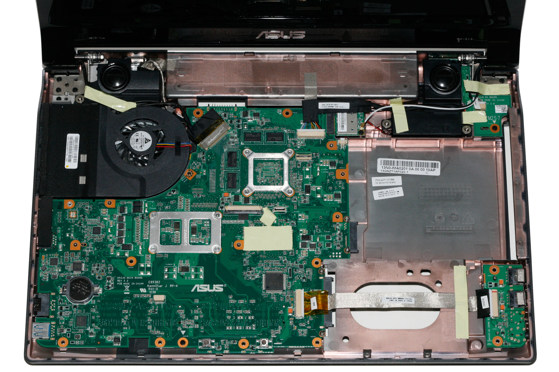 Asus n53ta нет изображения