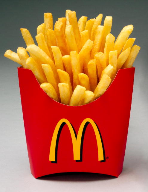  McDonald's, Burger king vb Yerlerde ki Patates Kızartması