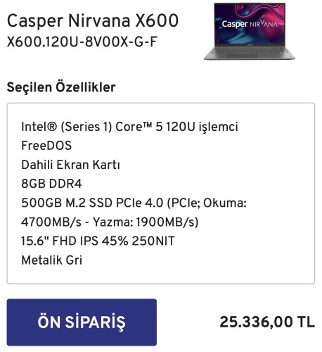 Intel Series 1 işlemcili ilk notebooklar Türkiye'de satışa çıktı