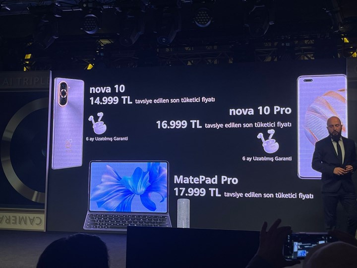 Huawei Nova 10 ve Nova 10 Pro ülkemizde satışa çıkıyor