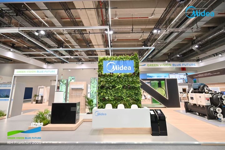Çinli Midea, propan temelli konut tipi ısı pompasını tanıttı