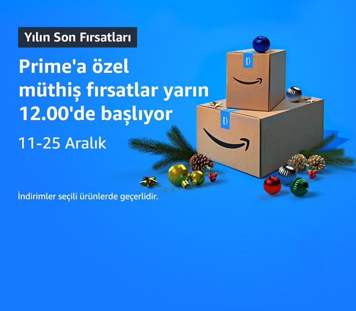 Amazon'un yılbaşı indirimleri yarın başlıyor!