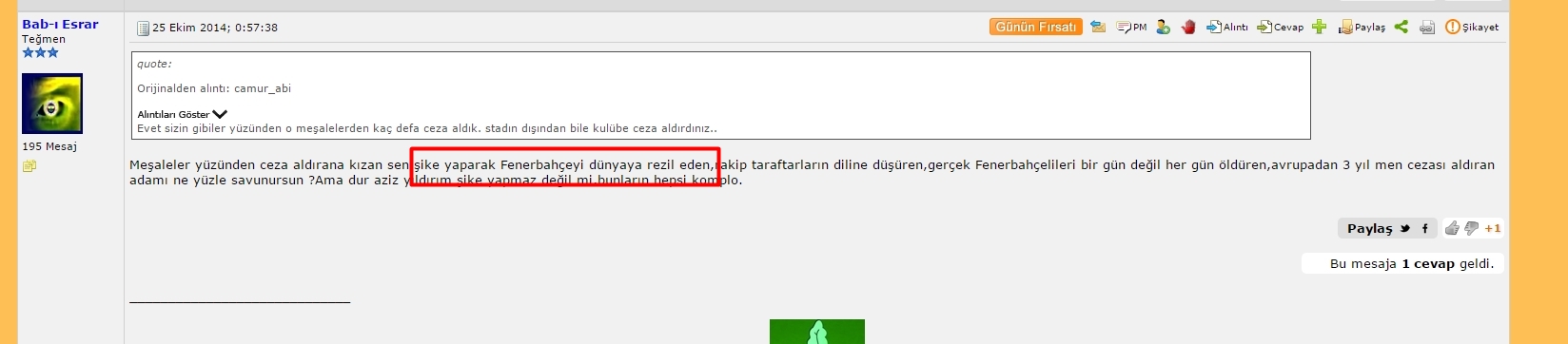  Foruma yazanlar ve yazılanların profili....