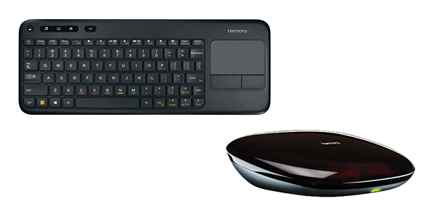 Logitech, medya bilgisayarları için hazırladığı yeni klavye seti Harmony Smart'ı duyurdu