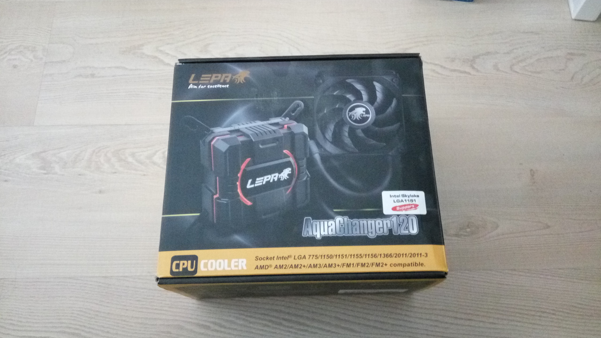 SIVI SOĞUTMA LEPA AquaChanger 120mm INTEL AMD TUM SOKETLER