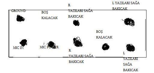  ön panel kulaklık mikrafon baglantısı