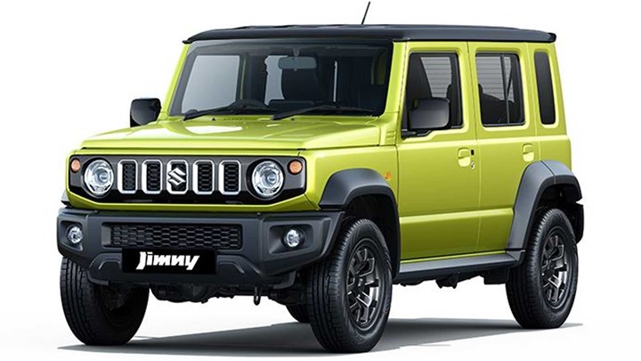 Küçük arazi canavarı Suzuki Jimny'nin 5 kapılı versiyonu tanıtıldı