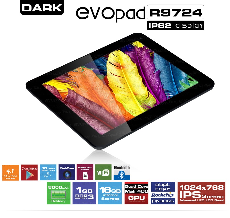  Dark Evopad R9724