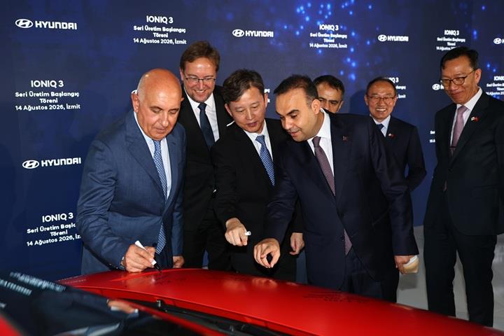 İlk yerli elektrikli Hyundai seri üretimde: IONIQ 3 banttan indi!