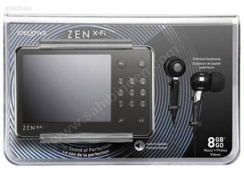  CERARTİVE ZEN X-FI 8 GB MP3 PLAYER