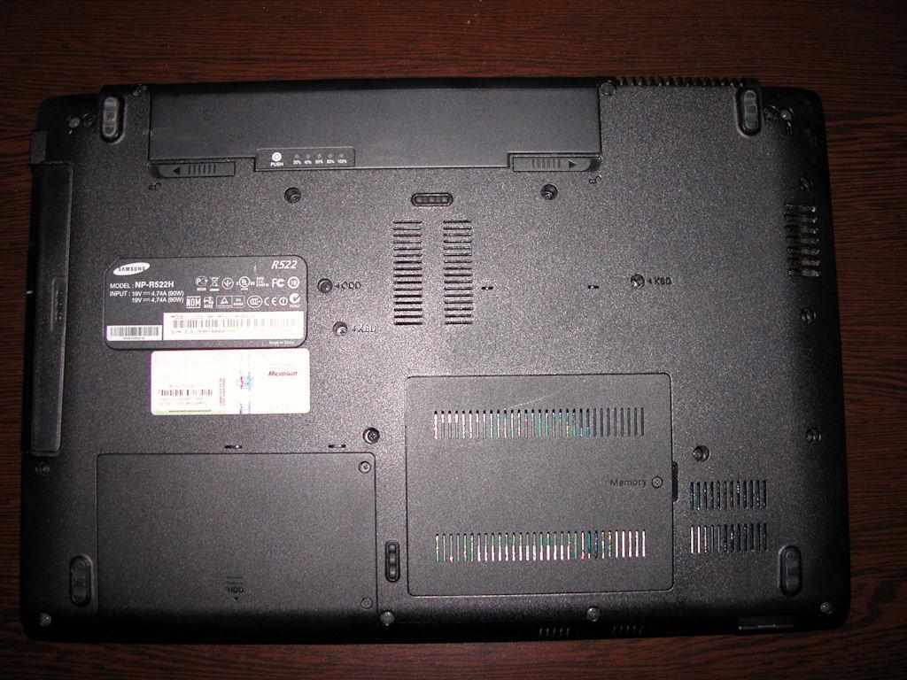  Samsung R522-X08TR(Garantili,Temiz) HD4650 Kart