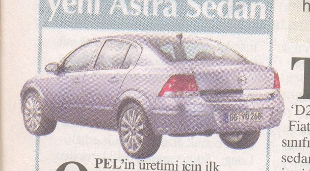  YENI ASTRA SEDAN